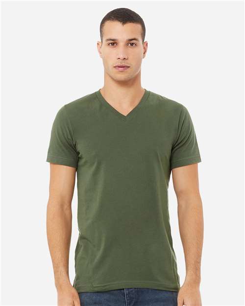 BELLA + CANVAS 3005 Unisex Jersey V-Neck Tee