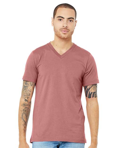 BELLA + CANVAS 3005 Unisex Jersey V-Neck Tee