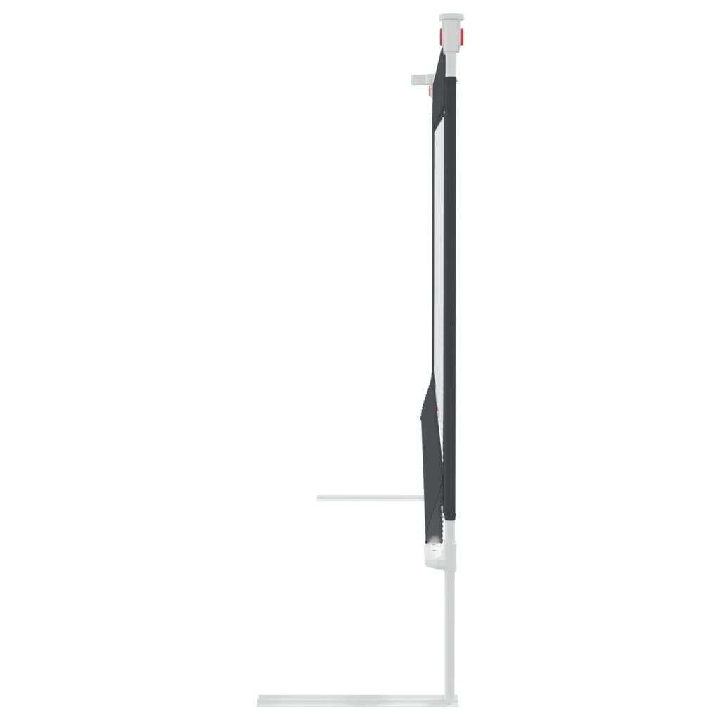 NNEVL Toddler Safety Bed Rail Dark Grey 190x25 cm Fabric