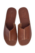 Bilbao Leather Slides