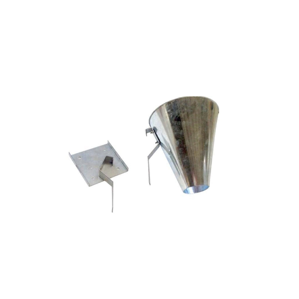Chicken Kill Cone Small - Wall Mount Poultry Bird Duck Killing Funnel Restraint