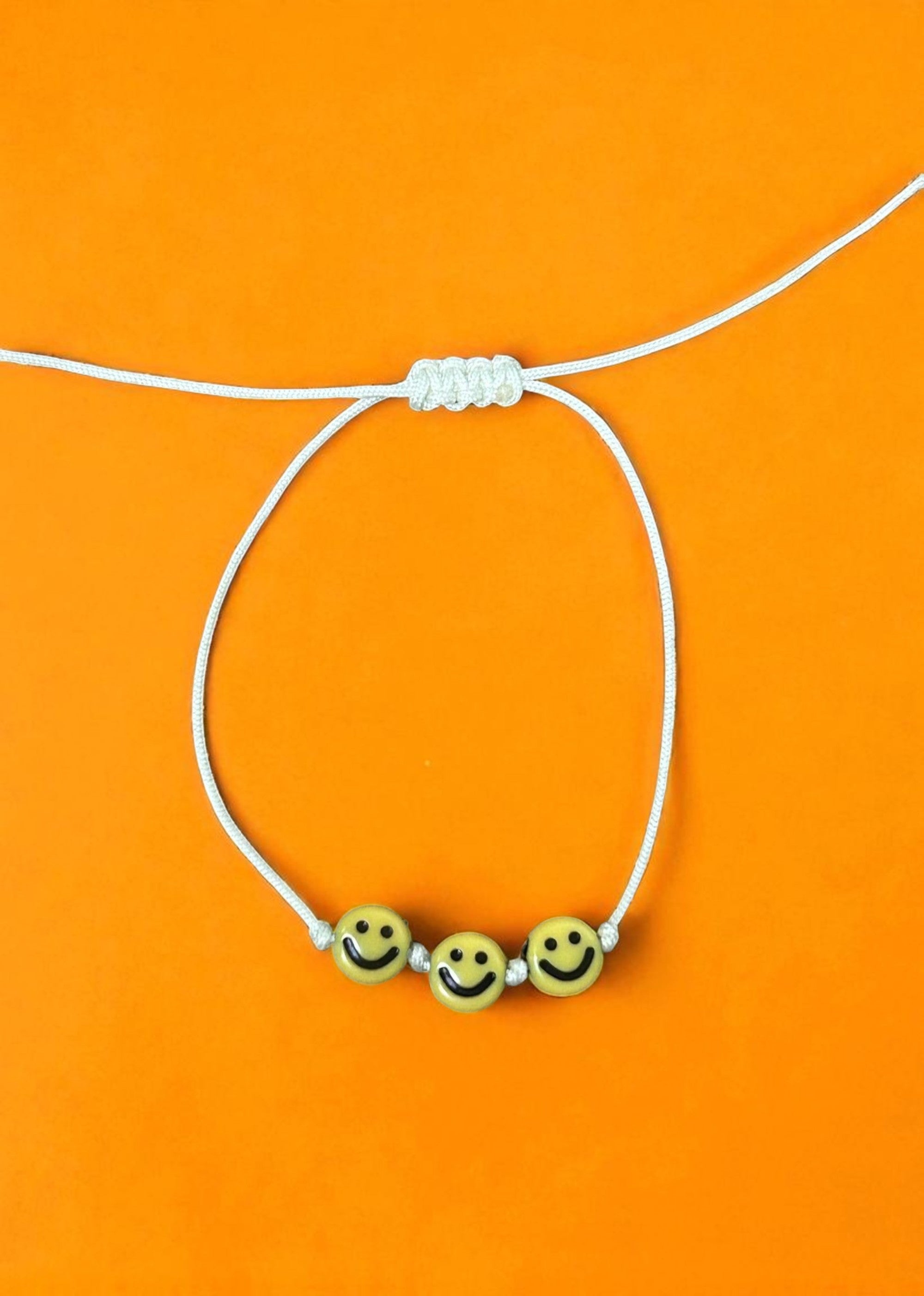 Happy face bracelet
