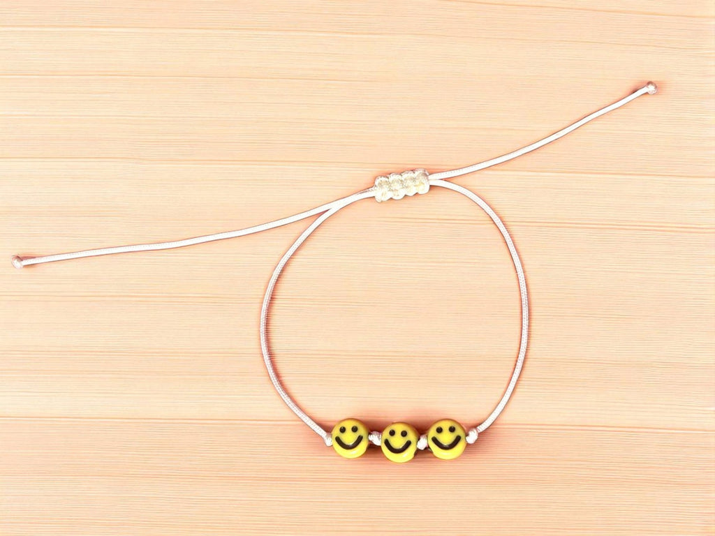 Happy face bracelet