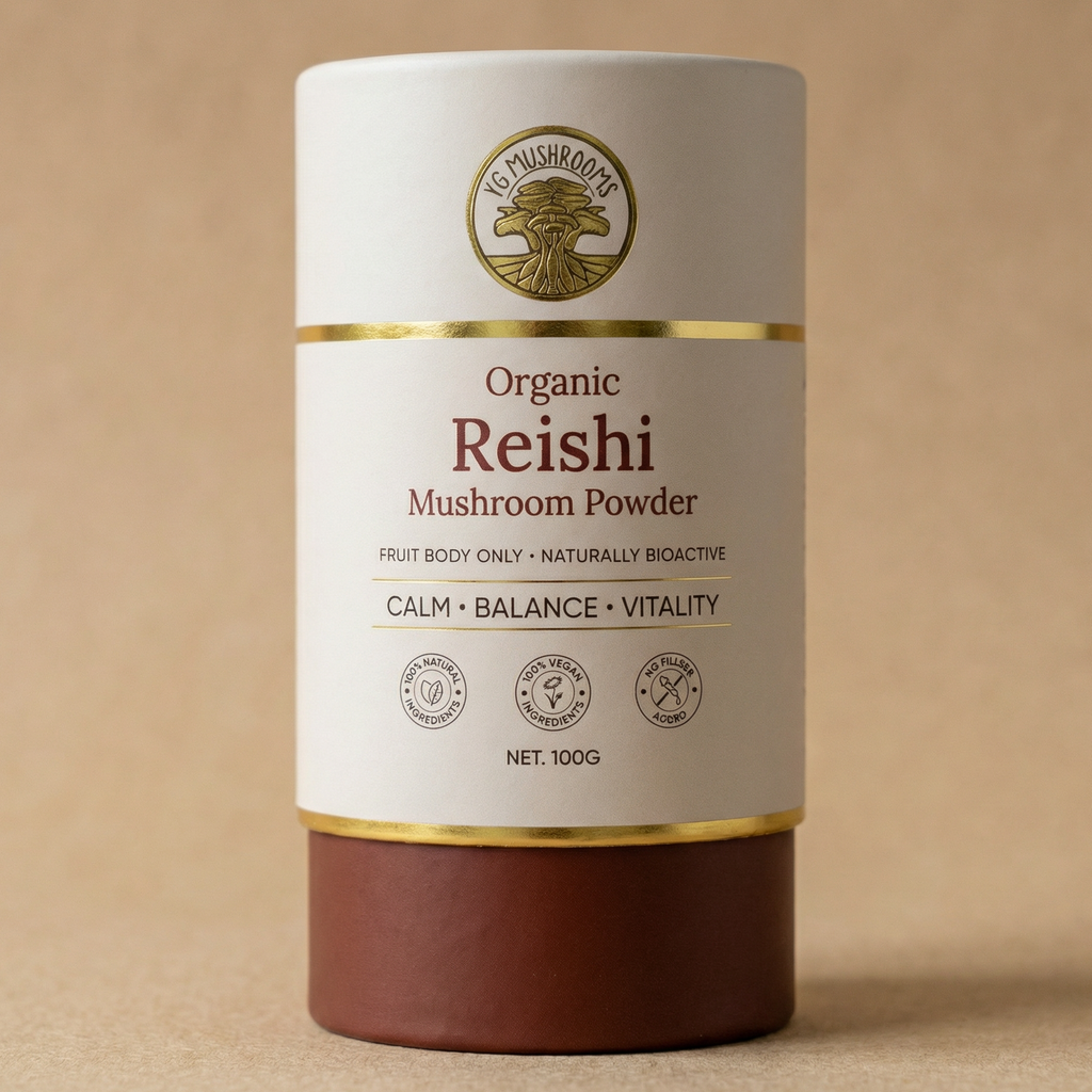 Reishi Mushroom Powder Australia | YG Mushrooms