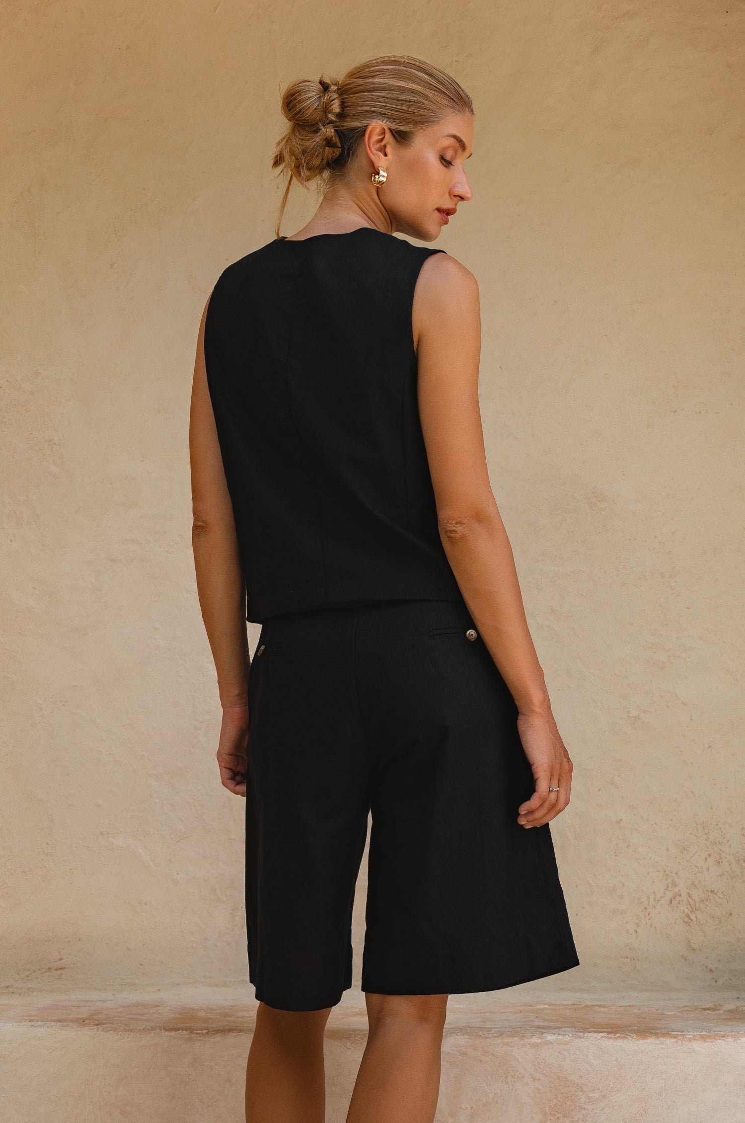 Paige Linen Vest