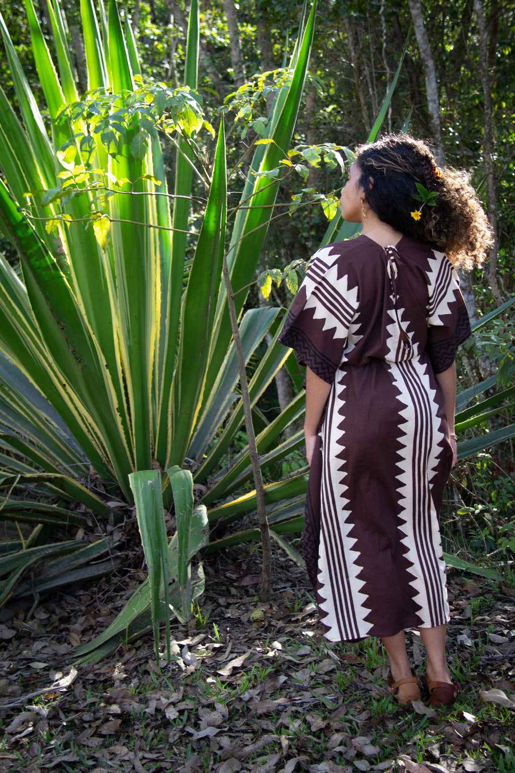 ZARTJI - Kaftan - CHOCOLAT