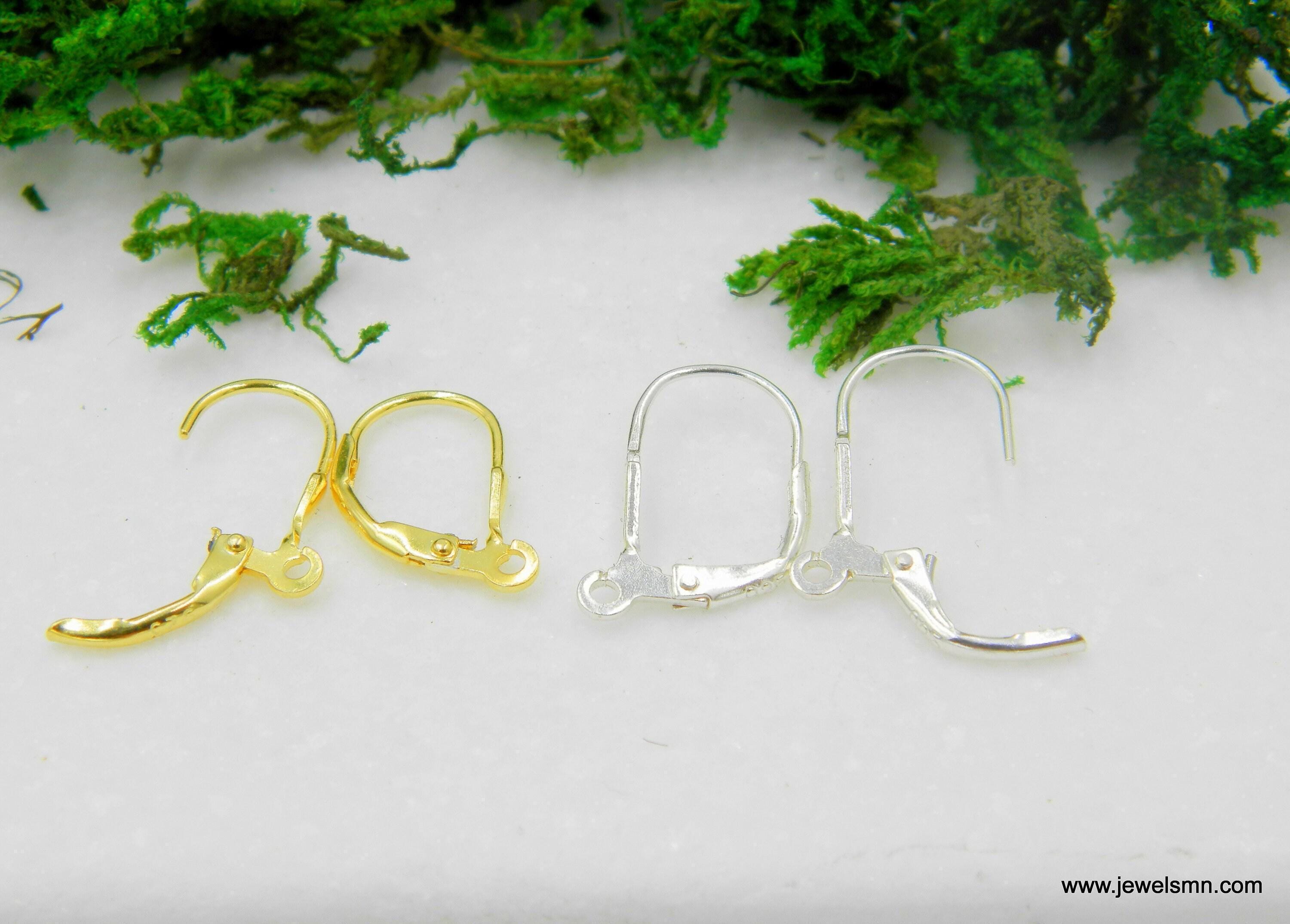 Real Olive Branch Earrings, Handmade Nature Jewelry, Organic Long Dangles, Gift for Health & Success, Gold or Sterling Silver 925-4