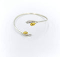 Silver Olive Cuff Bracelet, Sterling Silver 925 Jewelry, Unique Handmade Gift for Women, Birthday Gift for Her, Nature-Inspired Jewelry-0