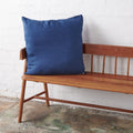 European Pillowcase in Linen | Navy