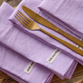 Linen Napkins | Purple
