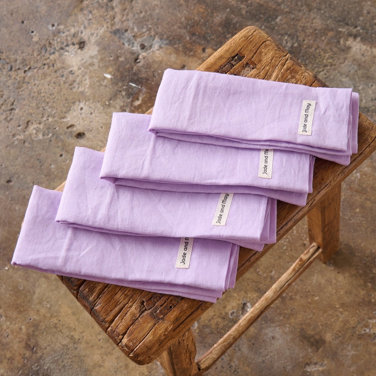 Linen Napkins | Purple