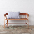 Linen Pillowcase | Blue Check