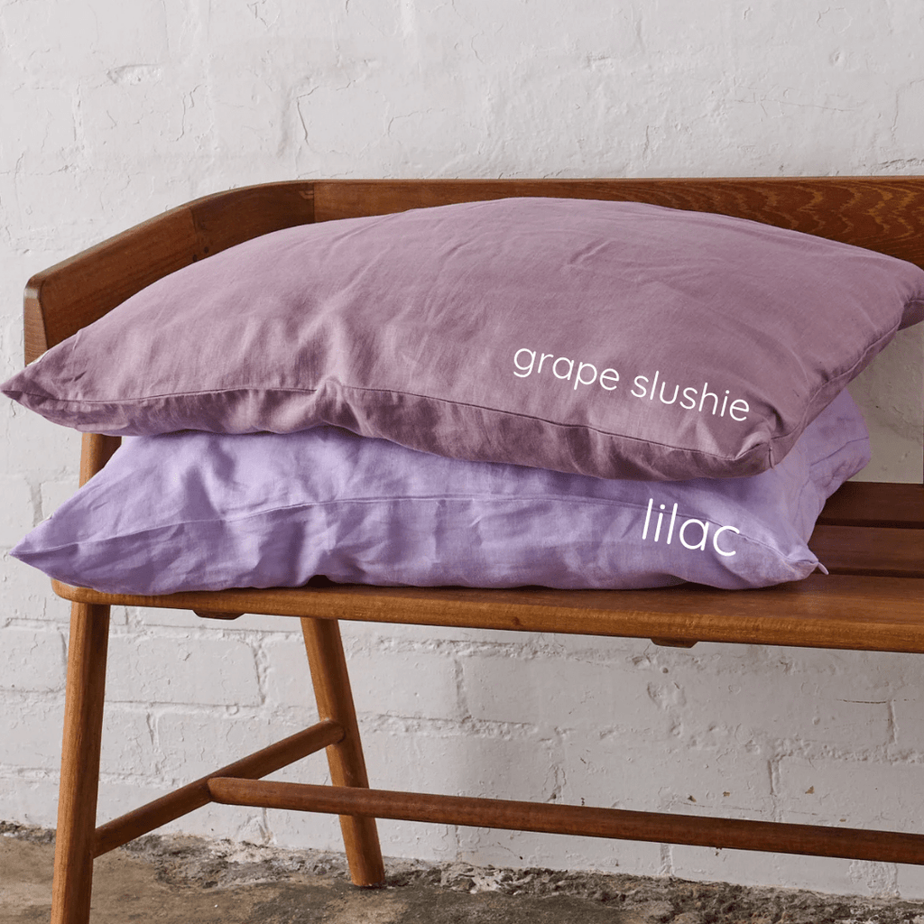 Linen Pillowcase | Lilac