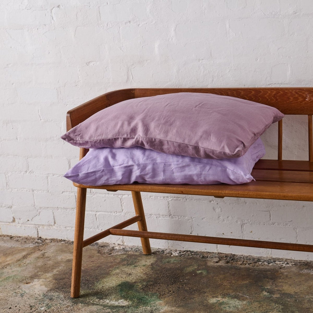 Linen Pillowcase | Lilac