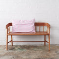 Linen Pillowcase in Pink Tartan